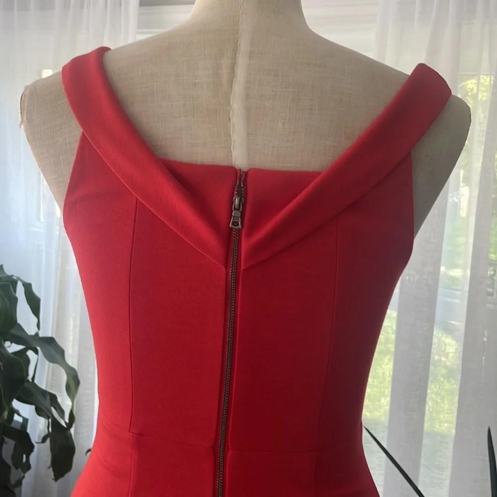 Alice and Olivia red cocktail dress - Picture 5 of 8